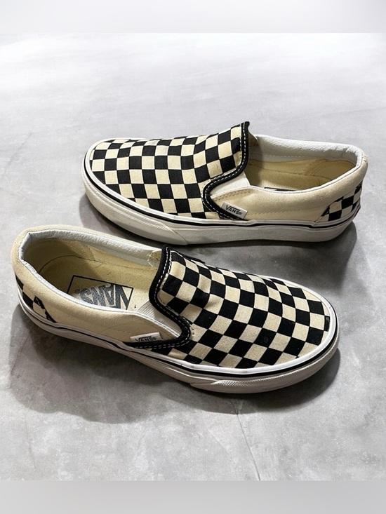 Vans Shoes - VANS Classic Slip-on Checkered Sneakers